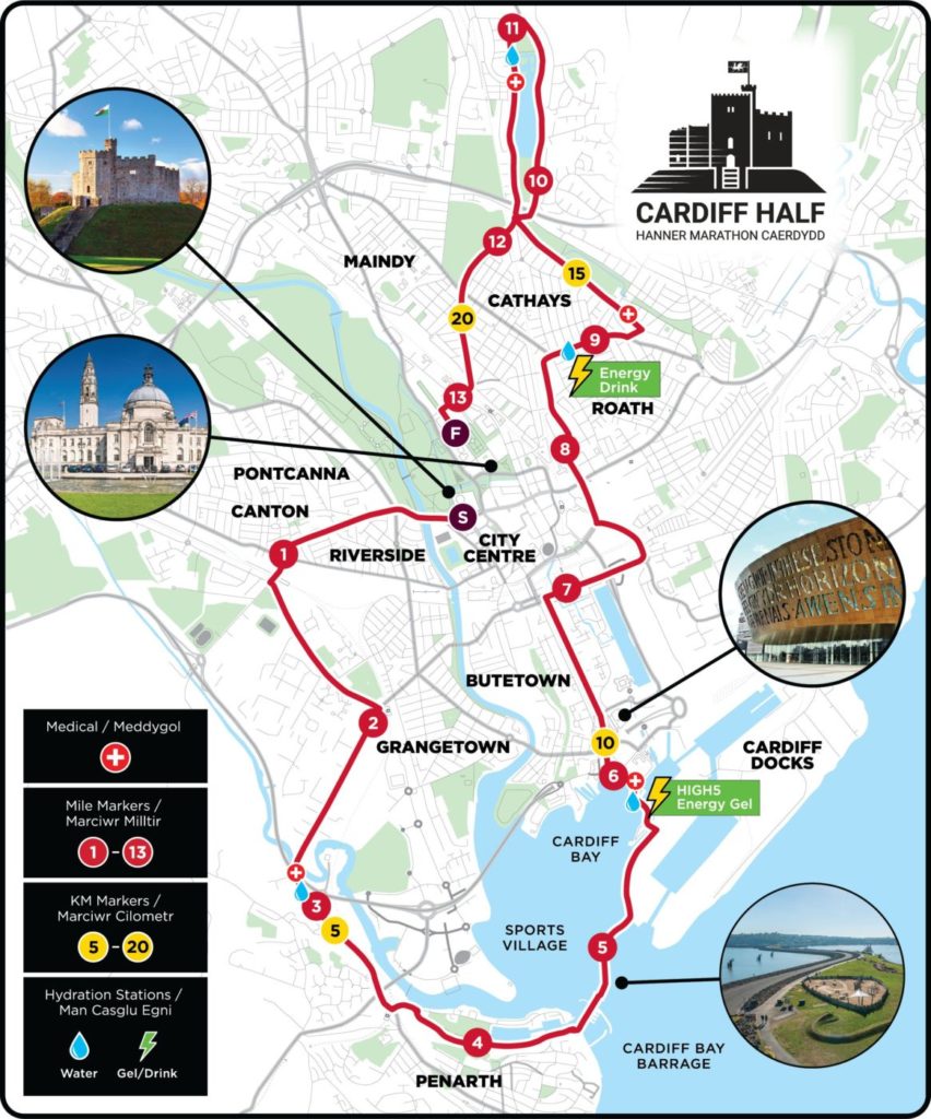 Cardiff Half Marathon 2026: route and race day | Planomato